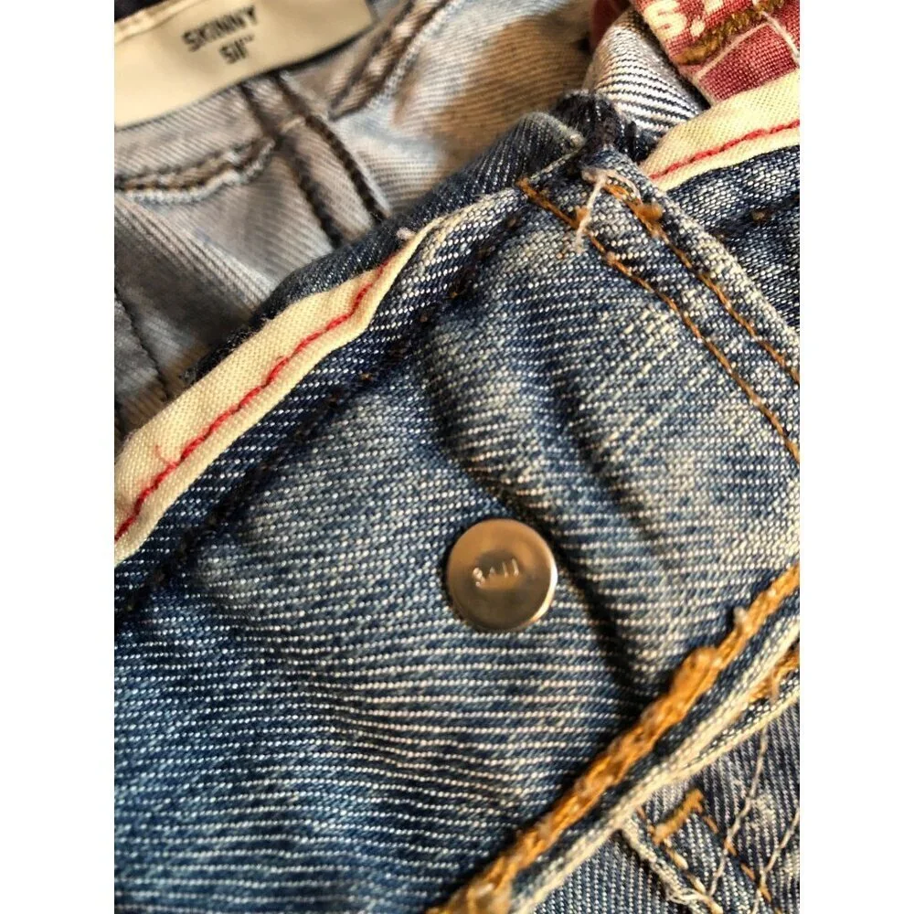 Levi's Skinny 511 Blue Jeans Size W30 L32